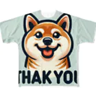 keikei5の魅力的な柴犬 フルグラフィックTシャツ