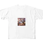 bobokeの桜 All-Over Print T-Shirt