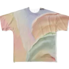 eclat-misaのtextureart series フルグラフィックTシャツ