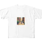 中村悠弥の街を走るシュナウザー All-Over Print T-Shirt