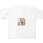 ロボなねこちゃんのサプライズねこット All-Over Print T-Shirt