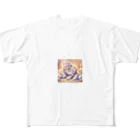 Yuya-Naganoの仲良く遊ぶ兄弟の猫 All-Over Print T-Shirt