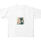 dai-gooutのJapanese Girl All-Over Print T-Shirt