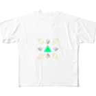 HEAT-UPGroupの三角まーく！ All-Over Print T-Shirt