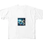 kochi-51の宇宙猫 All-Over Print T-Shirt