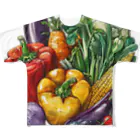 MistyStarkの野菜生活　#001 フルグラフィックTシャツ