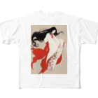 AQUAMETAVERSEの紫式部　なでしこ1478 All-Over Print T-Shirt