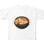 納豆ごはんの韓国料理　맛있다! All-Over Print T-Shirt