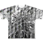 水草の炸裂 All-Over Print T-Shirt