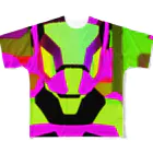 cyborg_dot_comのエナジードリンク好き男 All-Over Print T-Shirt