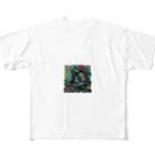TUDOIの推志武士　伍 All-Over Print T-Shirt