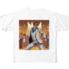 shoulderdanceの肩ダンスおじさん（サタデーナイトフィーバー） All-Over Print T-Shirt