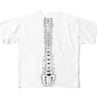 hikonosukeの脊椎シリーズ フルグラフィックTシャツ
