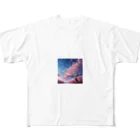 shingo45sの桜吹雪 フルグラフィックTシャツ