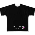 黒猫たんとちゃんのblack baby cat All-Over Print T-Shirt