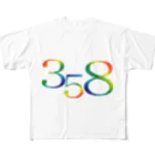 ainarukokoroの光　３５８ All-Over Print T-Shirt