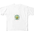 Happy-AvocadoのHappy Avocado 2 フルグラフィックTシャツ