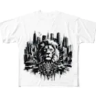 Overdrive Oasis-オーバードライブオアシス-のUrban Jungle Majesty フルグラフィックTシャツ