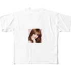 AI ミナミ🩷🩵のAI ミナミ　アイドル フルグラフィックTシャツ