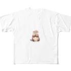 Cute Animalsのおねだりカワウソ All-Over Print T-Shirt