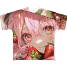 ぶーたんのいちごの夢幻 All-Over Print T-Shirt