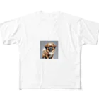 madejinのチベタン・スパニエル All-Over Print T-Shirt