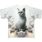 nkcamelliaの美猫 All-Over Print T-Shirt