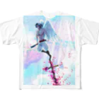 うずなか　しいの天使のカバネルくん　Cabanel of Angels All-Over Print T-Shirt