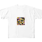 ken03のフリージア フルグラフィックTシャツ
