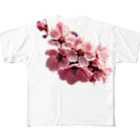 BONNAGOの桜 All-Over Print T-Shirt