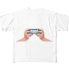 ニゴ猫　shopのゲームコントローラー フルグラフィックTシャツ