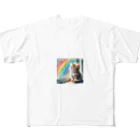 Akiraの猫 All-Over Print T-Shirt