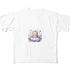 Akiraの猫 All-Over Print T-Shirt