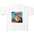 SHOGO_0213のchill犬 フルグラフィックTシャツ