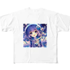 ぷの宇宙ちゃん フルグラフィックTシャツ