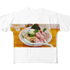 Japanstreetの激うましおラーメン フルグラフィックTシャツ