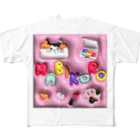 そぼろのプリント屋さんのナビコロリ All-Over Print T-Shirt