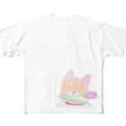 とびらぼデザイン部のしばいぬ All-Over Print T-Shirt