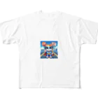 子猫カーニバルの煽り運転禁止！ All-Over Print T-Shirt