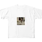 Suminekoのジャンプする猫さん All-Over Print T-Shirt