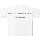 GOOD HOOKING【釣り人のためのWEAR】の【GOOD HOOKING】釣り人のためのWEAR All-Over Print T-Shirt