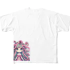 WakuWakustoreのメデューサ少女 All-Over Print T-Shirt