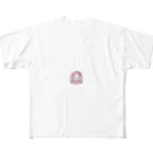 denyo dreamの快眠子ウサギ All-Over Print T-Shirt