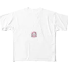 denyo dreamの快眠子ウサギ フルグラフィックTシャツ