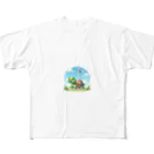 カメ好き屋のかめさん All-Over Print T-Shirt