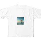 M Y (Yoshida Masaru)の新しい海へ舵を切るには、古い岸を見失う勇気が必要だ。 All-Over Print T-Shirt