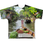 AQUAMETAVERSEの非日常のアジア旅　なでしこ1478 All-Over Print T-Shirt