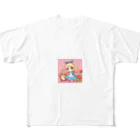 xsayaxの不思議の国のアリス少女 All-Over Print T-Shirt