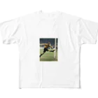 TERACHAUのFOOTBALL フルグラフィックTシャツ