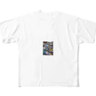 ○○の不思議のパレットの不思議 All-Over Print T-Shirt